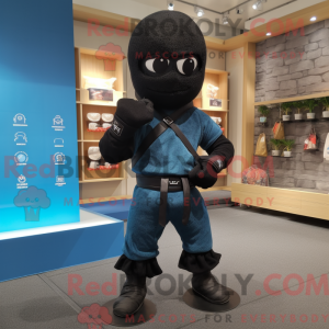 Figura de máscara ninja...