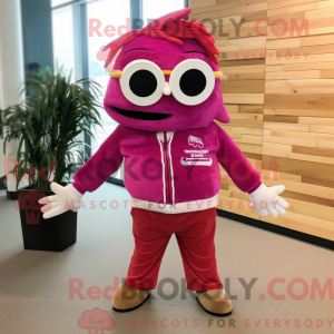 Disfraz de mascota Magenta...