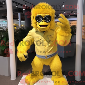 Citroengele gorilla...