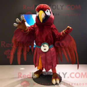 Costume de mascotte d ara...