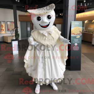 White Nachos mascot costume...