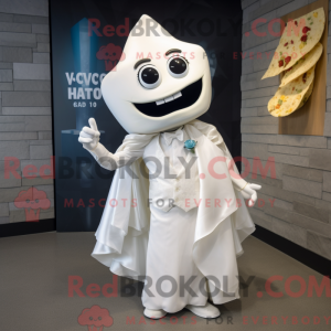 White Nachos mascot costume...
