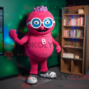 Disfraz de mascota Magenta...