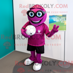Magenta Soccer Ball...