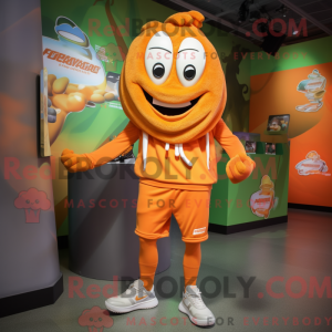Orange Pesto Pasta mascot...