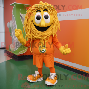 Postava maskota Orange...