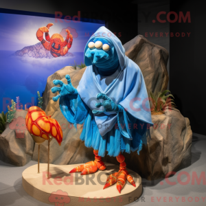 Blue Hermit Crab mascot...