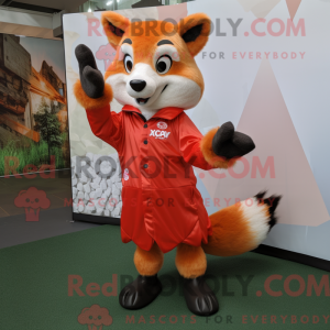 Disfraz de mascota de Red...