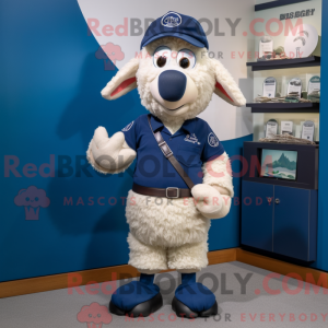 Máscara Navy Sheep com...