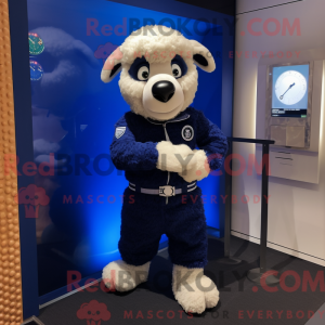 Máscara Navy Sheep com...
