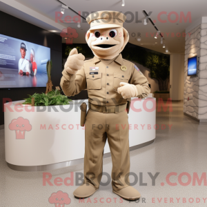Beige American Soldier...