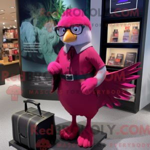 Costume mascotte de Pigeon...