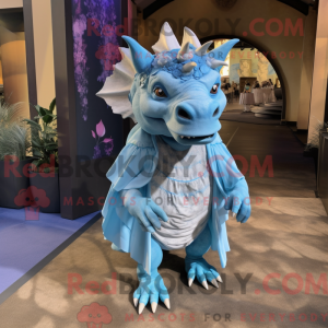 Postava maskota Sky Blue...