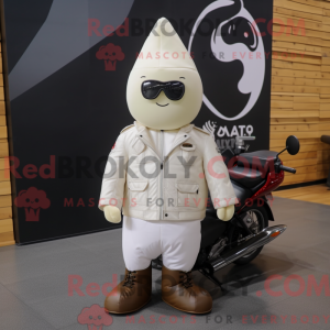Mascotte de personnage de...