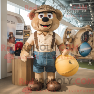 Tan Rugby Ball...
