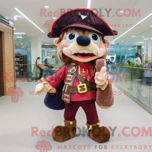 Piraten mascotte kostuum...