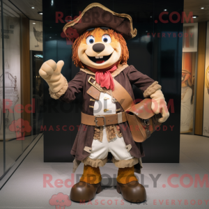 Piraten mascotte kostuum...