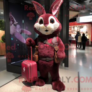 Personaggio mascotte Maroon...