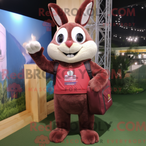 Personaggio mascotte Maroon...
