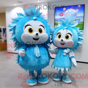 Figura de máscara Sky Blue...