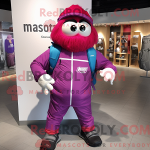Magenta Squash maskot...