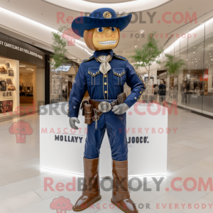 Navy Cowboy Maskottchen...