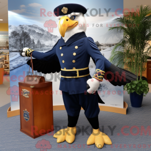 Postava maskota Navy Hawk...