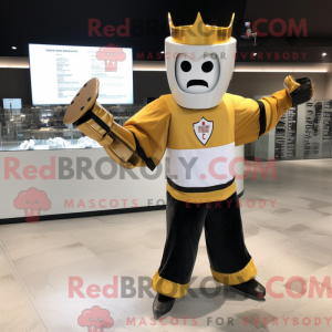 Gold Ice Hockey...