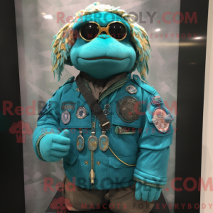 Turkis Marine Recon maskot...