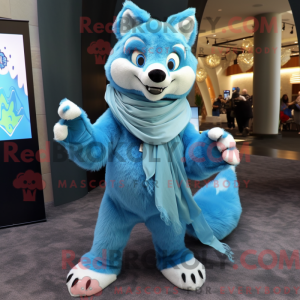 Sky Blue Wolf...