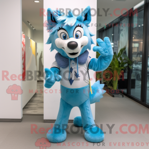 Sky Blue Wolf...