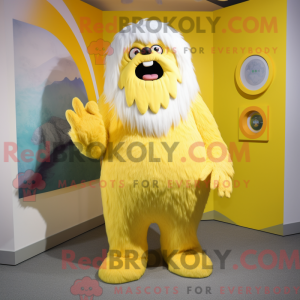 Disfraz de mascota Yeti...