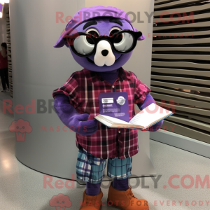 Purple Pendant mascot...