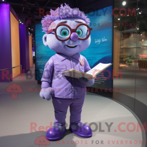 Purple Pendant mascot...