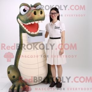 Beige krokodil...