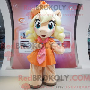 Peach Mare máscara de...