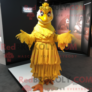 Disfraz de mascota de pollo...