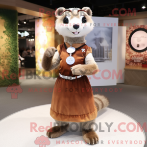 Costume mascotte de furet...