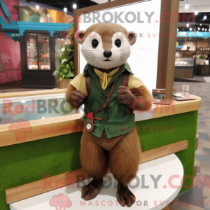 Costume mascotte de furet...