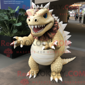 Máscara de Stegosaurus em...