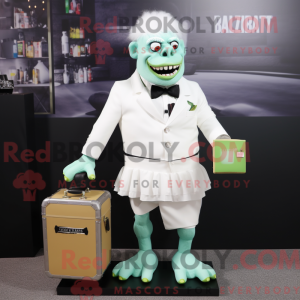 Uma figura de máscara de...