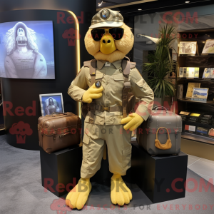 Disfraz de mascota Gold...
