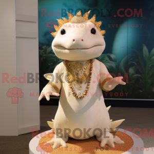 Disfraz de mascota Axolotl...