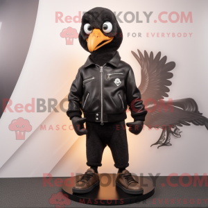 Black Dove mascottekostuum...