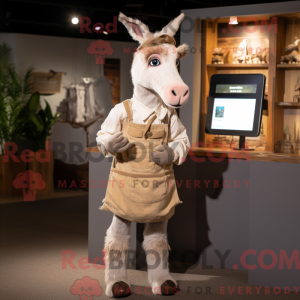 Disfraz de mascota burro...