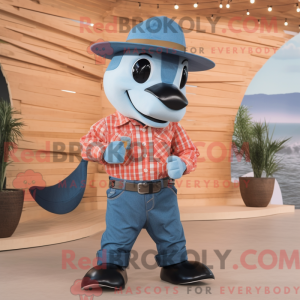 Rust Killer Whale mascot...