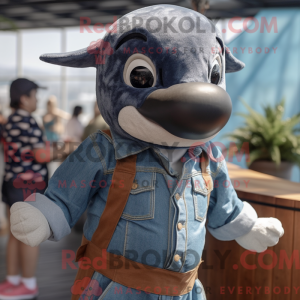 Rust Killer Whale mascot...