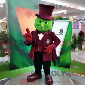 Maroon Leprechaun Hat...