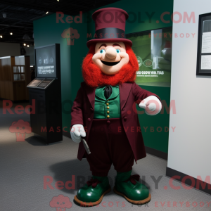 Maroon Leprechaun Hat...