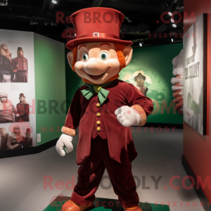 Maroon Leprechaun Hat...